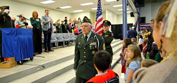 A Veterans Day salute for all who wear America's uniform — yesterday and today