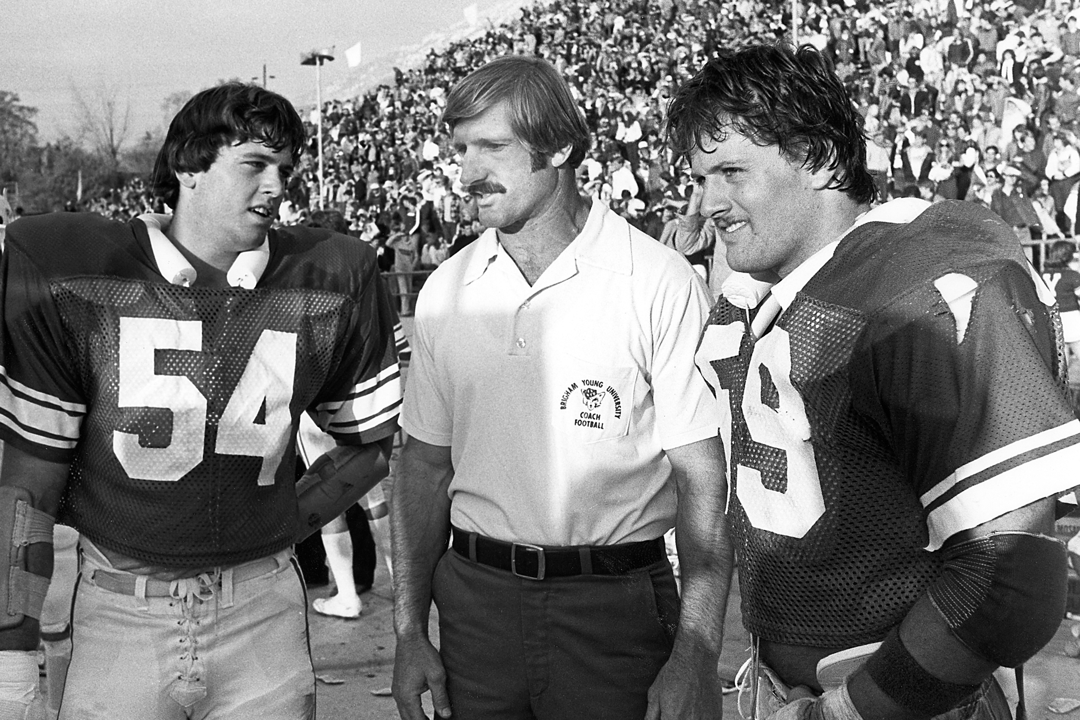 Fred Whittingham and sons: Cary (54), Fred (coach) and Kyle (59)