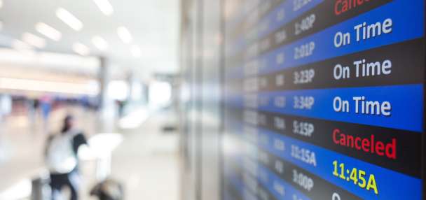 Flights continue to be canceled across the US as government shutdown continues