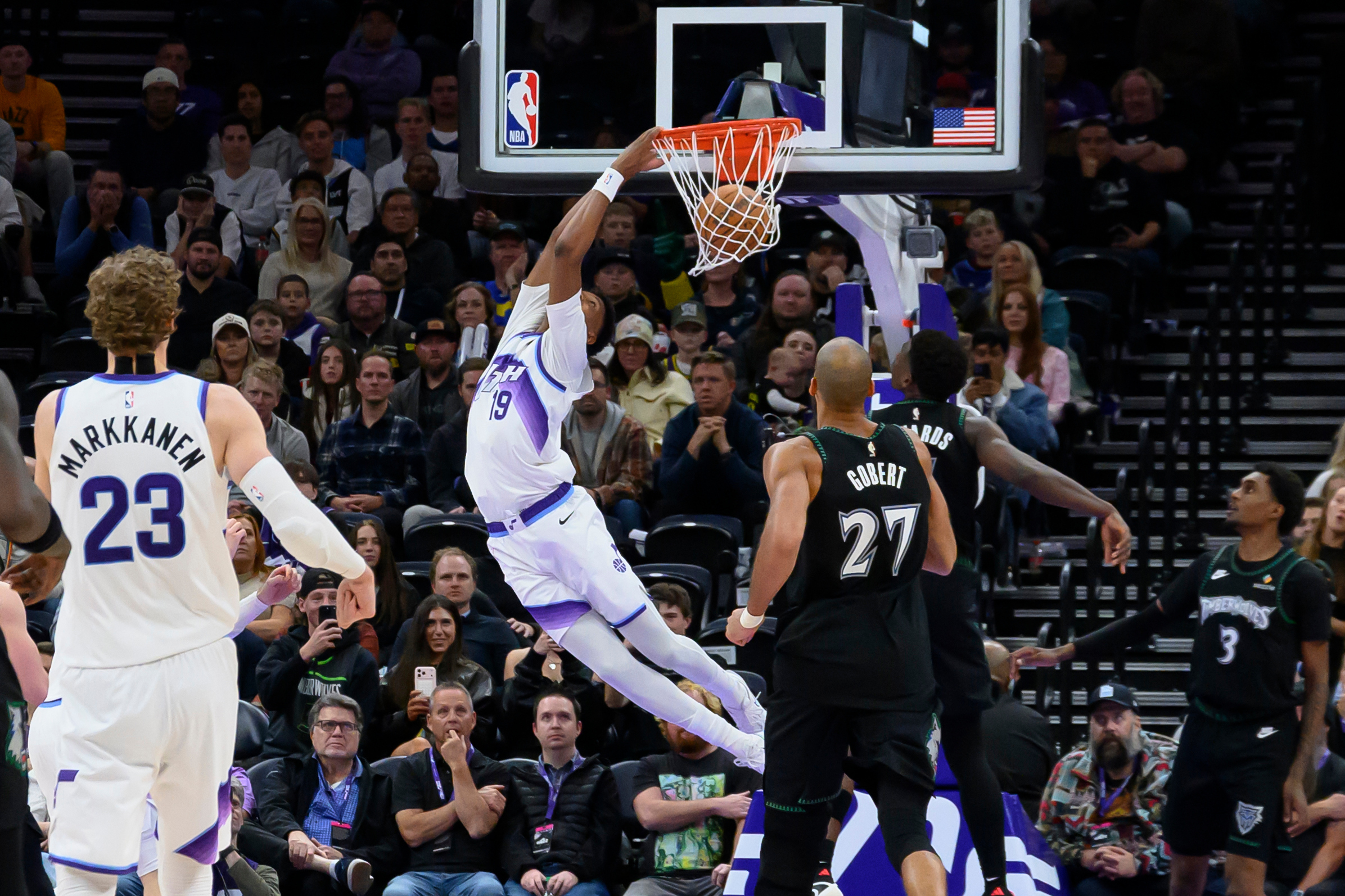 'A dream come true': Ace Bailey makes most of first start with Jazz