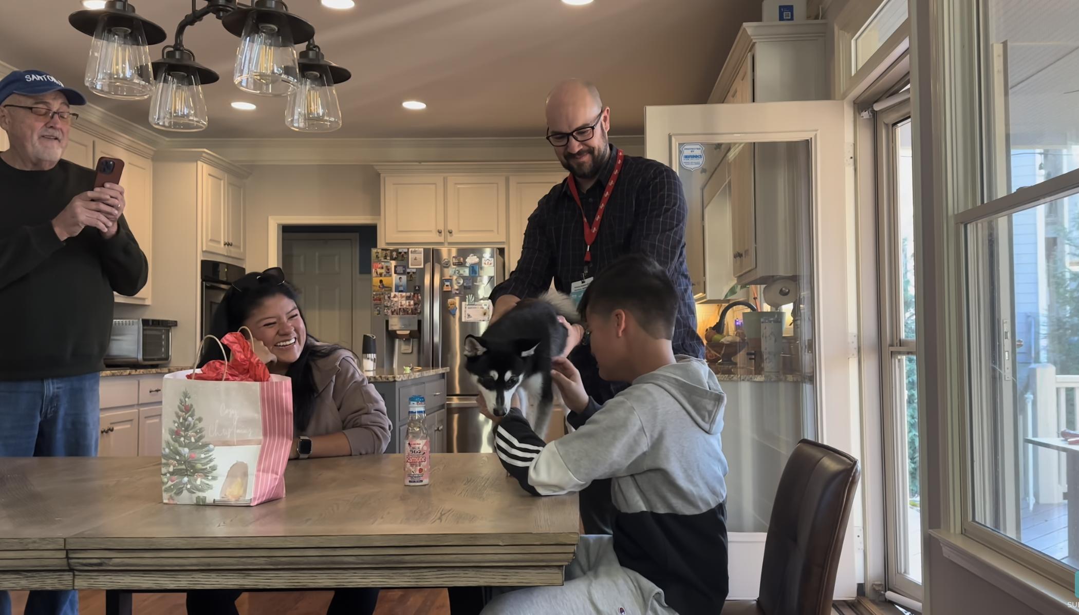 Have You Seen This? Puppy present surprise prompts tearful response 