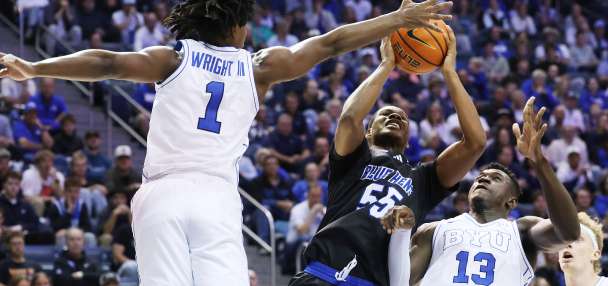 No. 7 BYU warms up late for win over Delaware after cold start