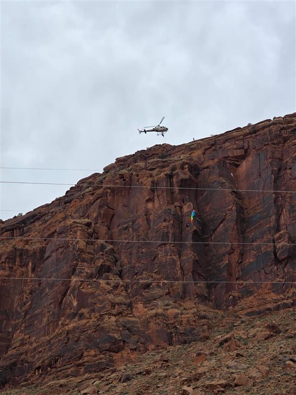 BASE jumper rescued from Kane Creek area in Moab | KSL.com