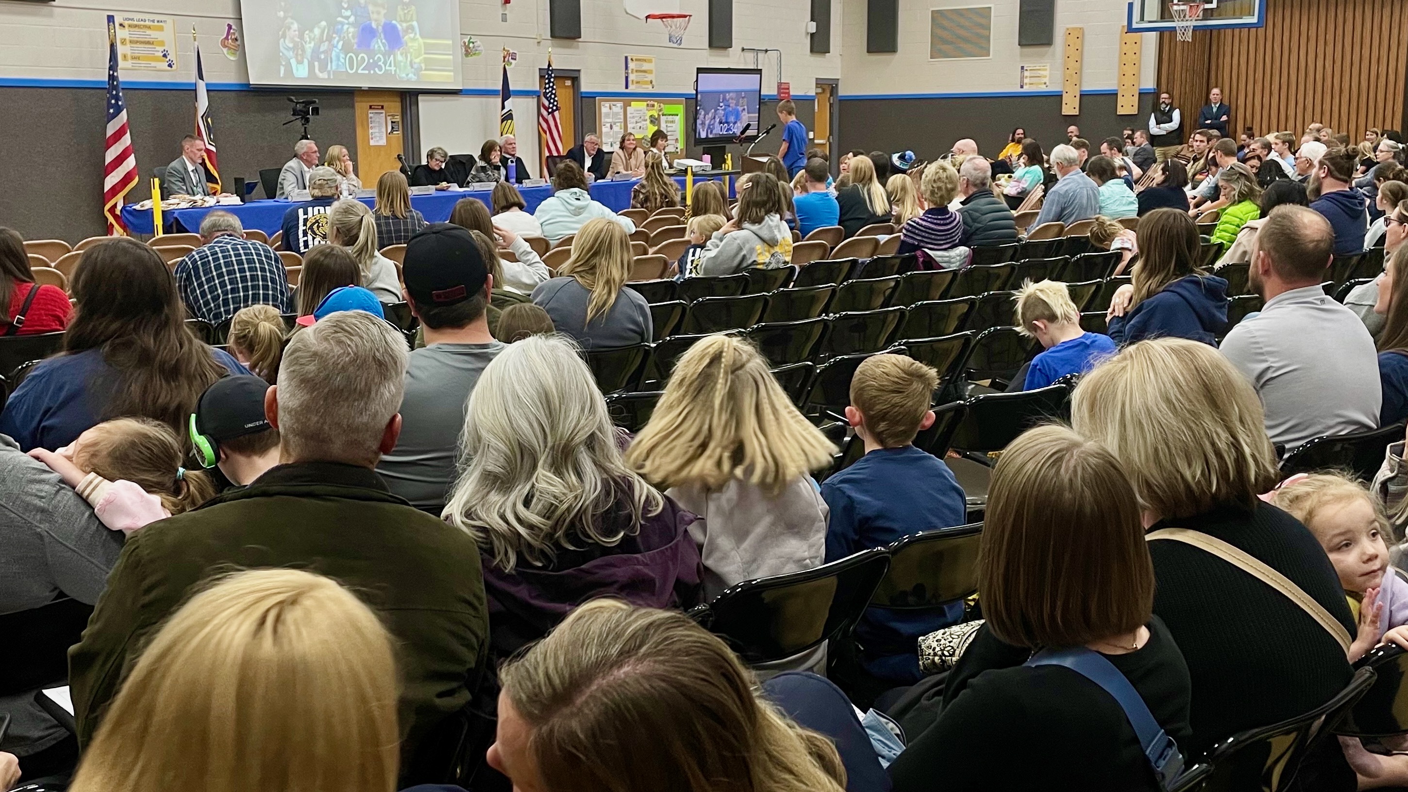 Around 70 people spoke in favor of keeping Lomond View Elementary open at a Weber School District hearing on its future on Wednesday. School officials are studying whether to close the Pleasant View school.