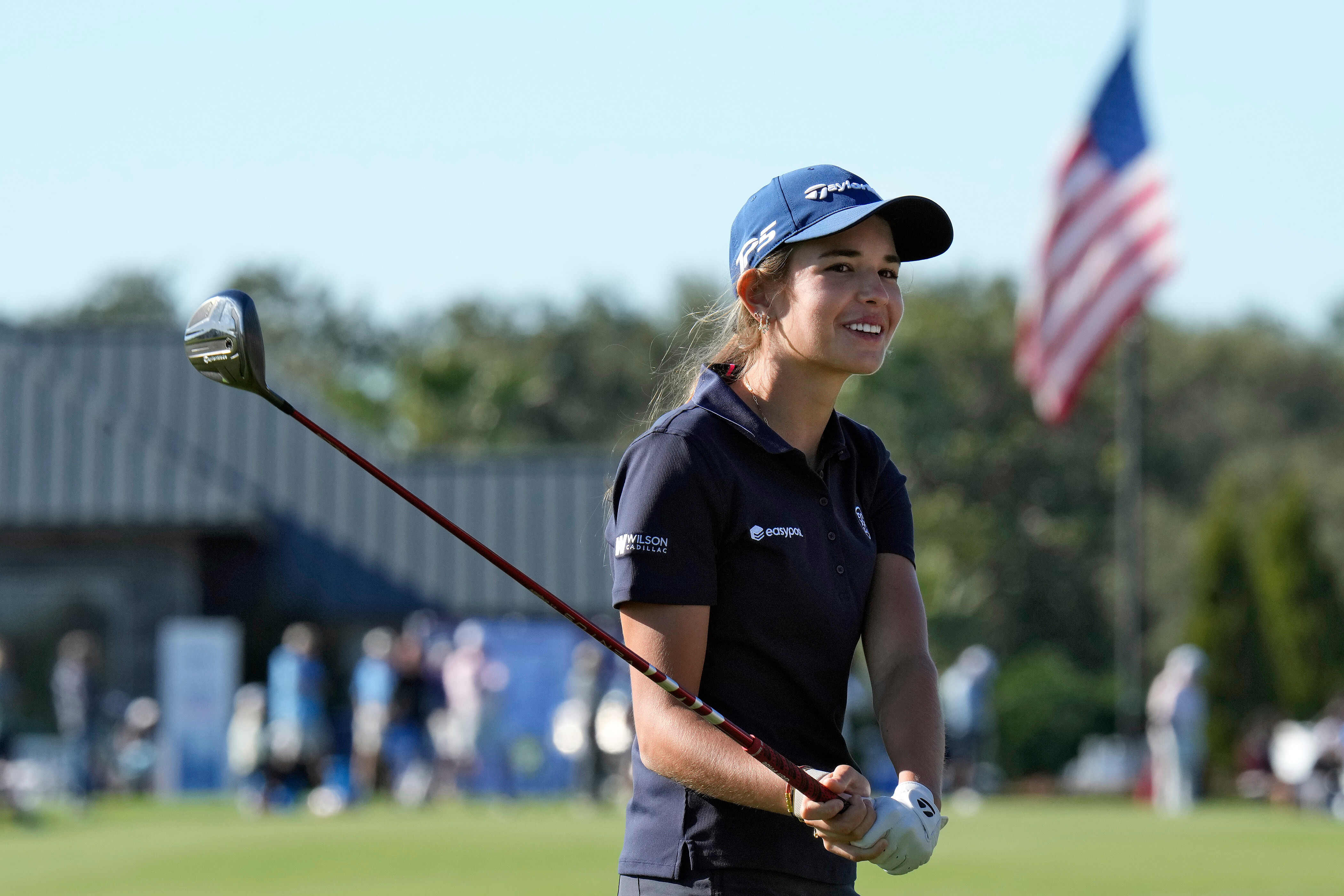 Kai Trump shoots 13-over 83 in LPGA Tour debut, leaving her last in 108-player field