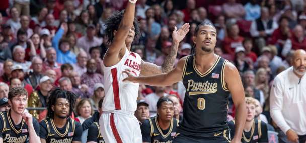 Braden Smith scores 29 and No. 2 Purdue tops No. 8 Alabama in season's first top-10 matchup
