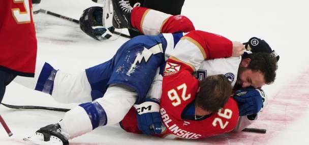 The Lightning are coming to play the Panthers, for the first time since preseason penalty-fest