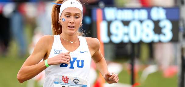 BYU super freshman Jane Hedengren wins 5K indoor national title