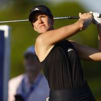 Grant, Kim share lead at The Annika. Kai Trump improves by 8 strokes, still finishes distant last