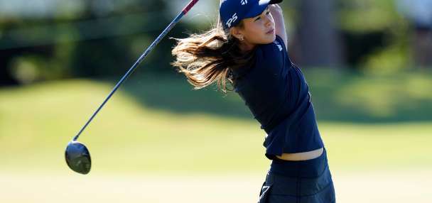Kai Trump follows opening 83 with 75 to finish distant last in LPGA Tour debut