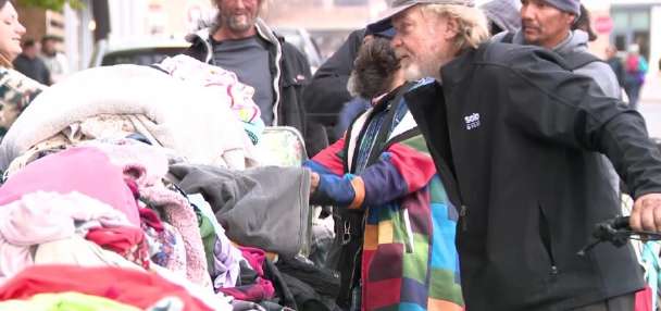 Utah group with disabilities delivers donations to the homeless