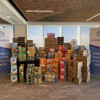 Salt Lake Valley businesses unite in gathering food donations to fill pantries at local schools