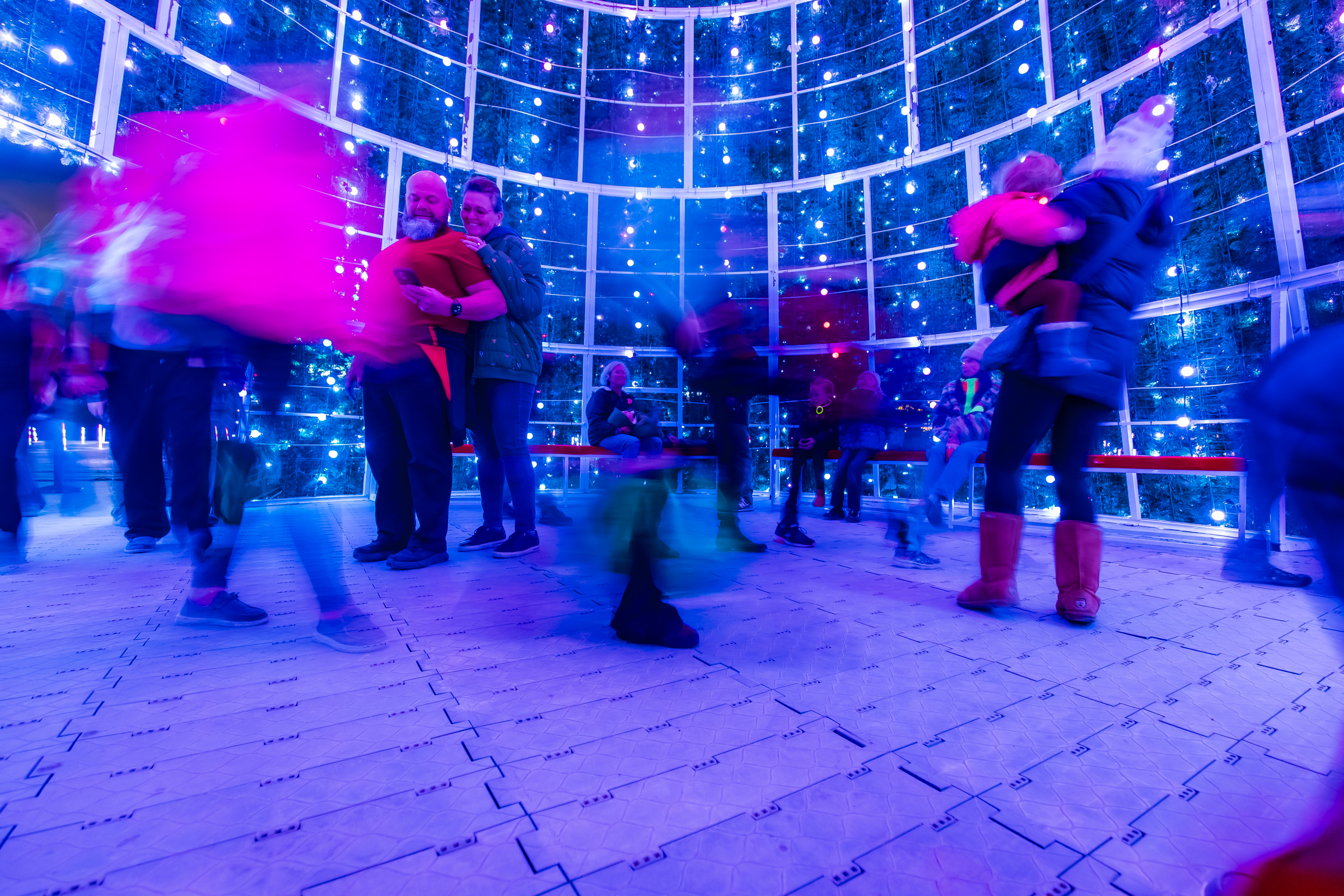 Bees' new ballpark, Daybreak transformed into winter wonderland 