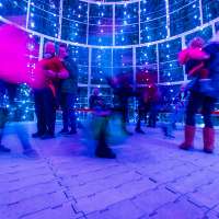 Bees' new ballpark, Daybreak transformed into winter wonderland