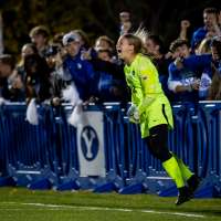 Peterson, BYU extend season, advance over Utah State after dramatic shootout