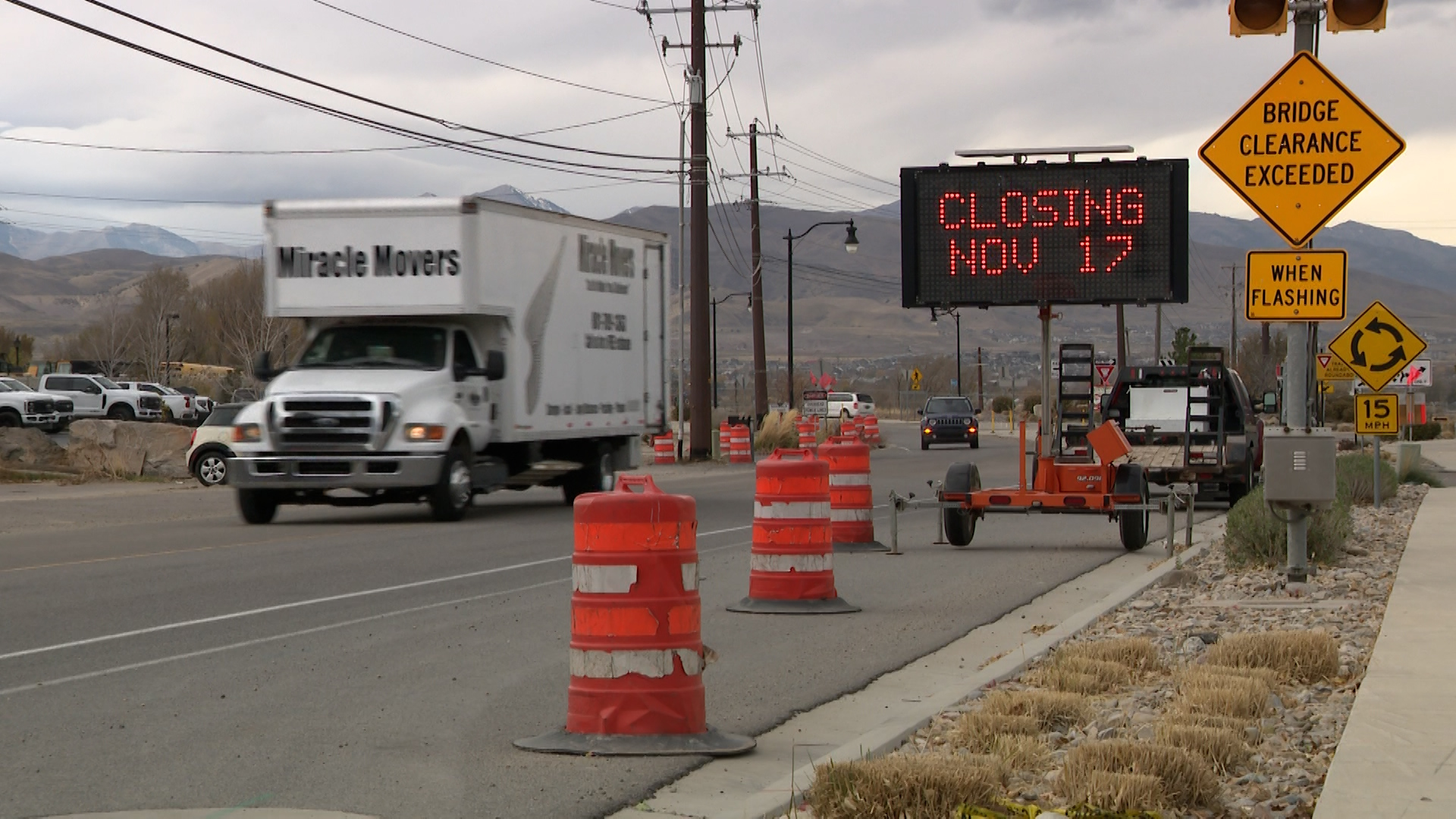 Bluffdale to close 14600 South at railway bridge as part of $77M project