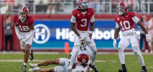 No. 11 Oklahoma delivers defensive gem and upsets No. 4 Alabama 23-21 in Tuscaloosa