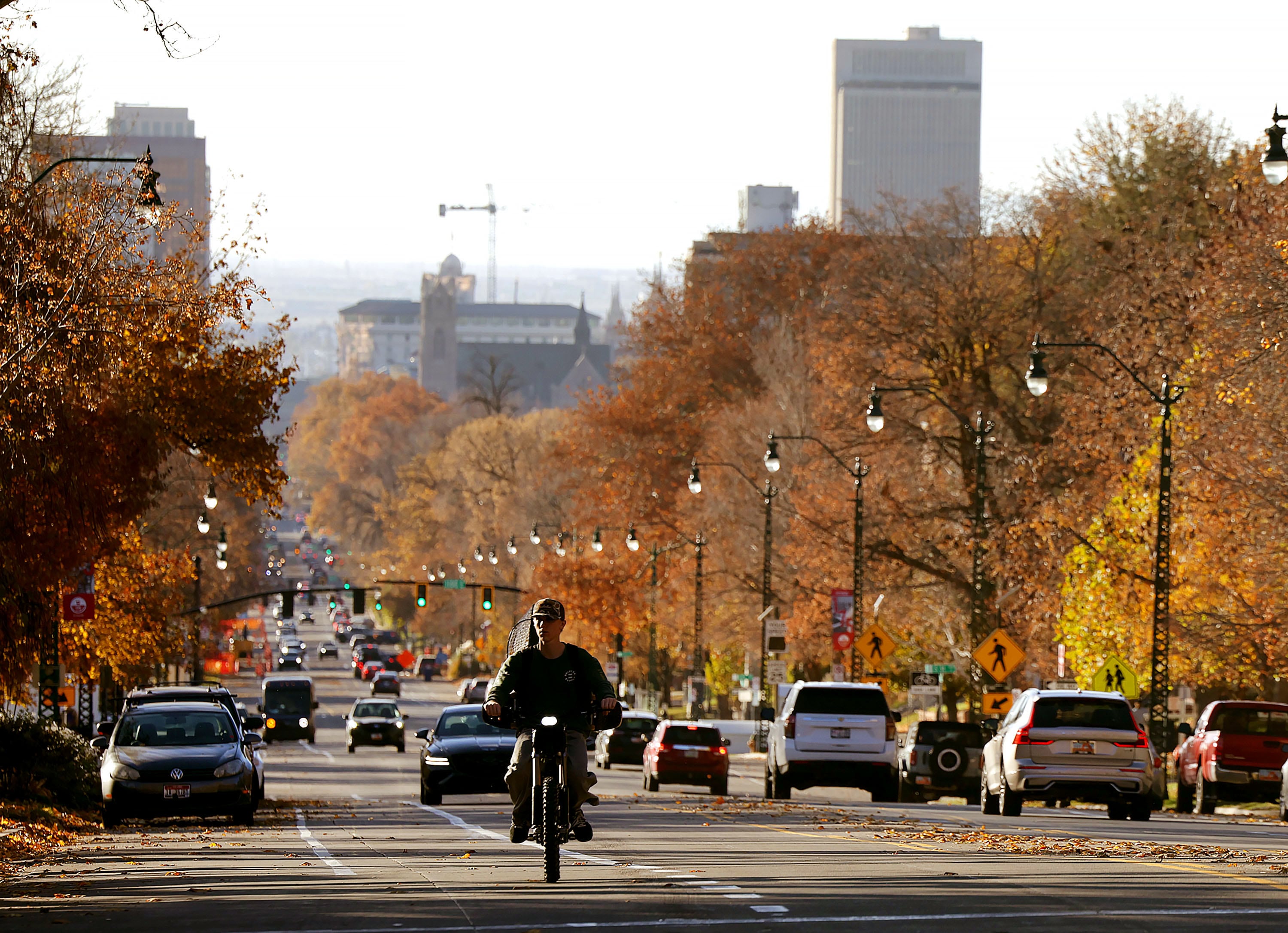 South Temple is pictured on Thursday. South Temple is on the list of UDOT’s aspirational Utah Trail Network trails.