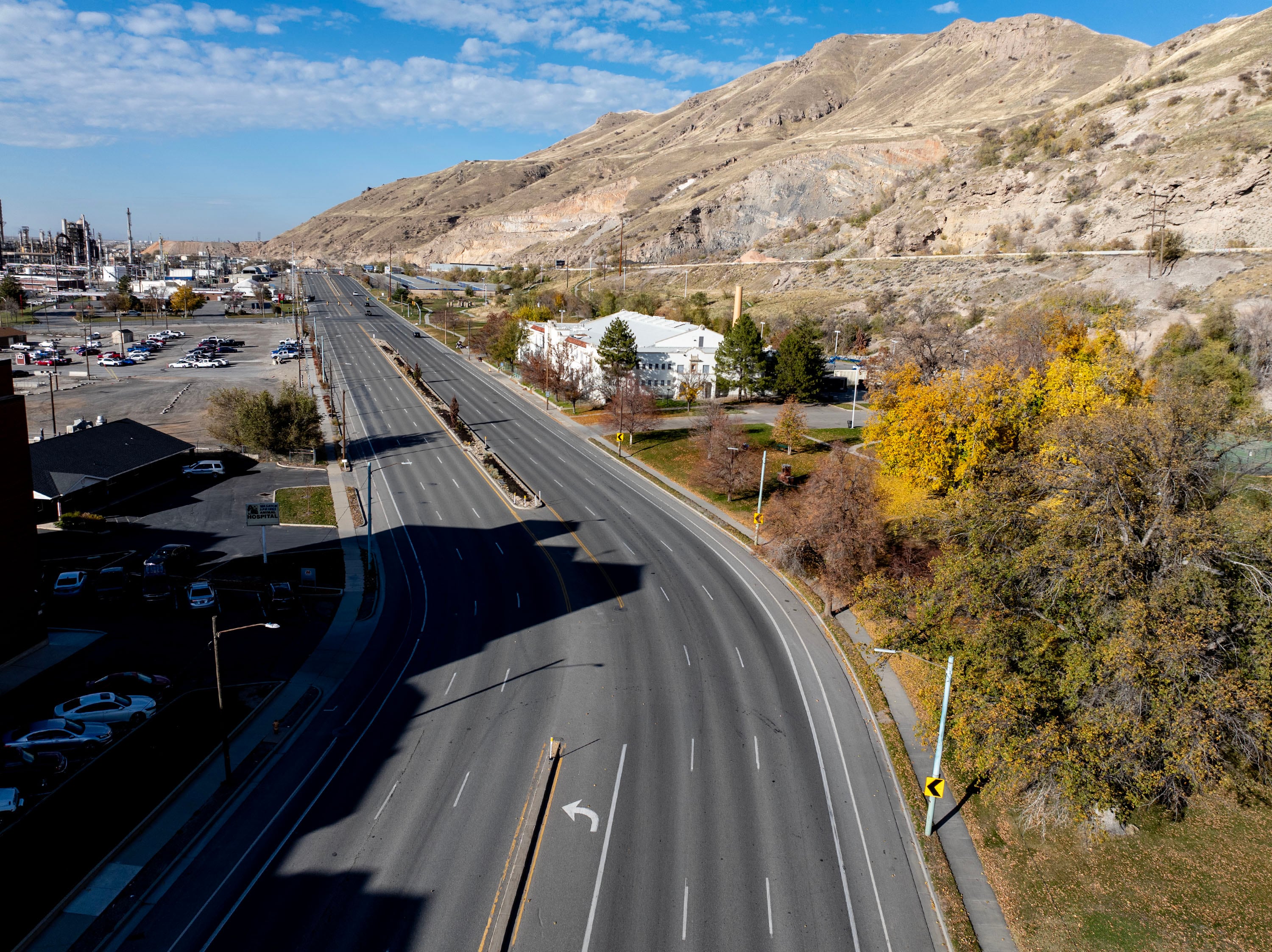 300 West, which turns into Beck Street, is pictured in Salt Lake City on Thursday. 300 West is on the list of UDOT’s aspirational Utah Trail Network trails.