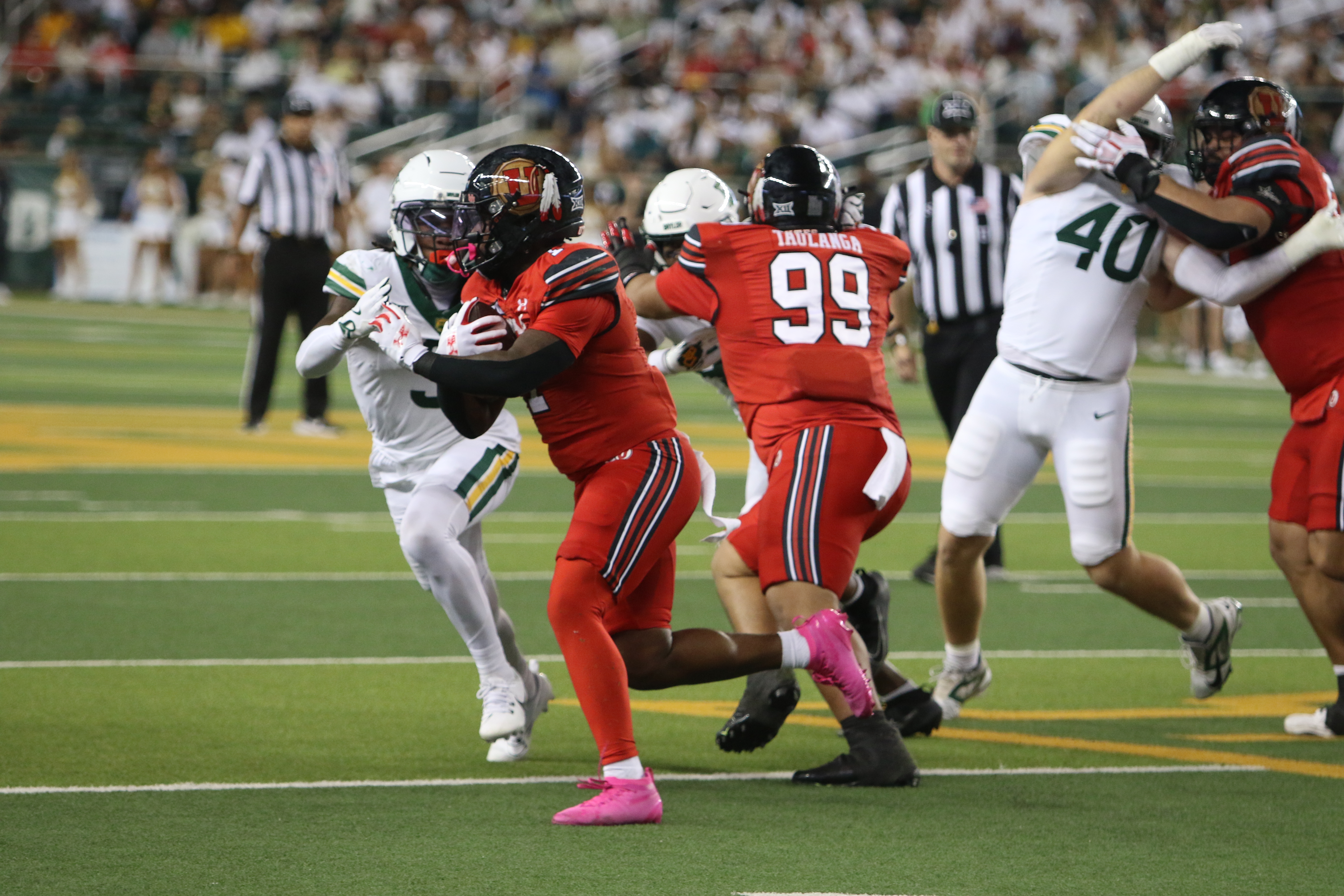 Byrd Ficklin tops 160 rushing yards, 2 TDs as No. 13 Utah thumps Baylor