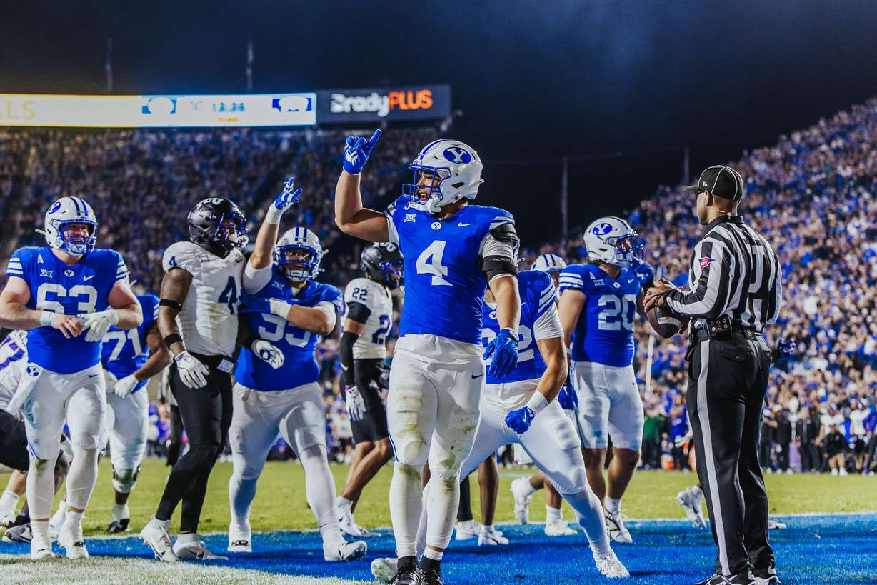 No. 12 BYU bounces again to overcome TCU in go back house No. 12 BYU bounces again to overcome TCU in go back house