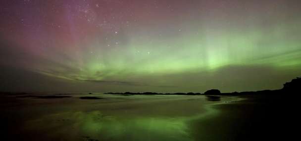 Solar storms create auroras, but this star's blast could strip a planet bare