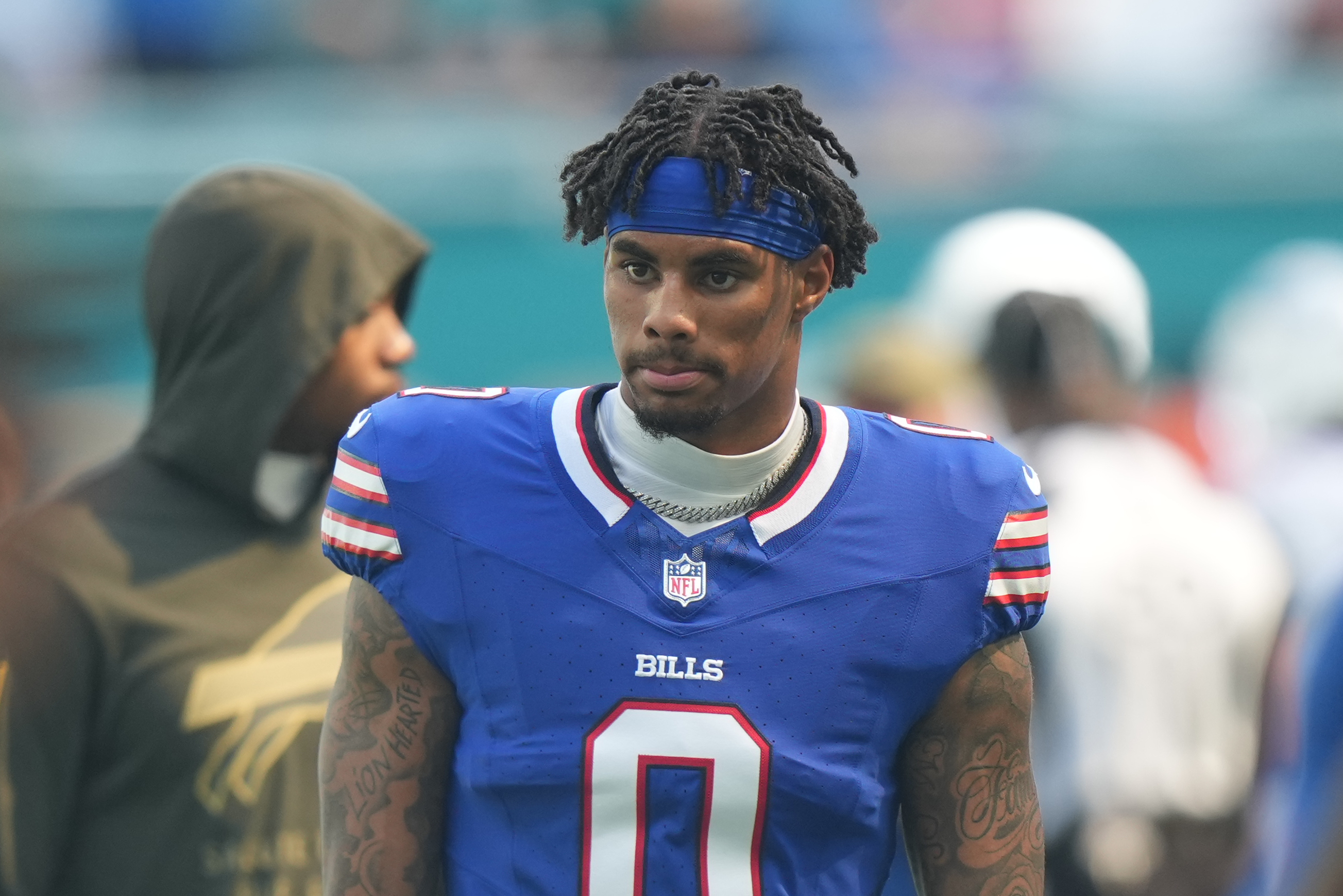 Bills coach McDermott said WR Coleman was inactive against Bucs for being late to a team meeting