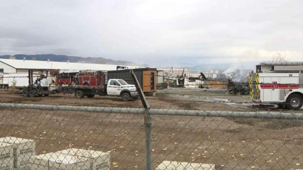 A honey factory in American Fork burned down early on Sunday. The building was a "total loss," though the responding units kept the fire from spreading to other structures, said Justin Whatcott with the American Fork Fire Department.
