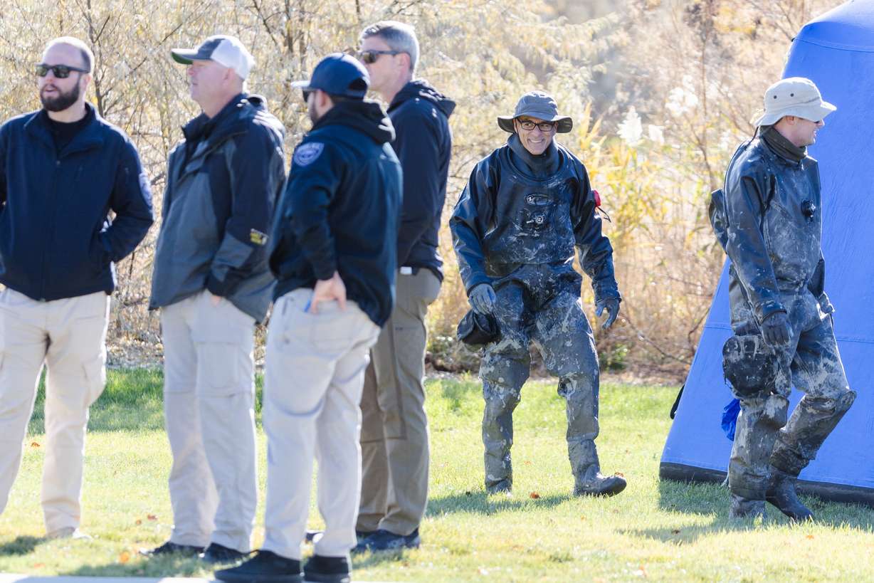 Saratoga Springs Police Department and the FBI will search the Jordan River on Monday, looking for evidence in the March killings of a mother and her 8-year-old son.