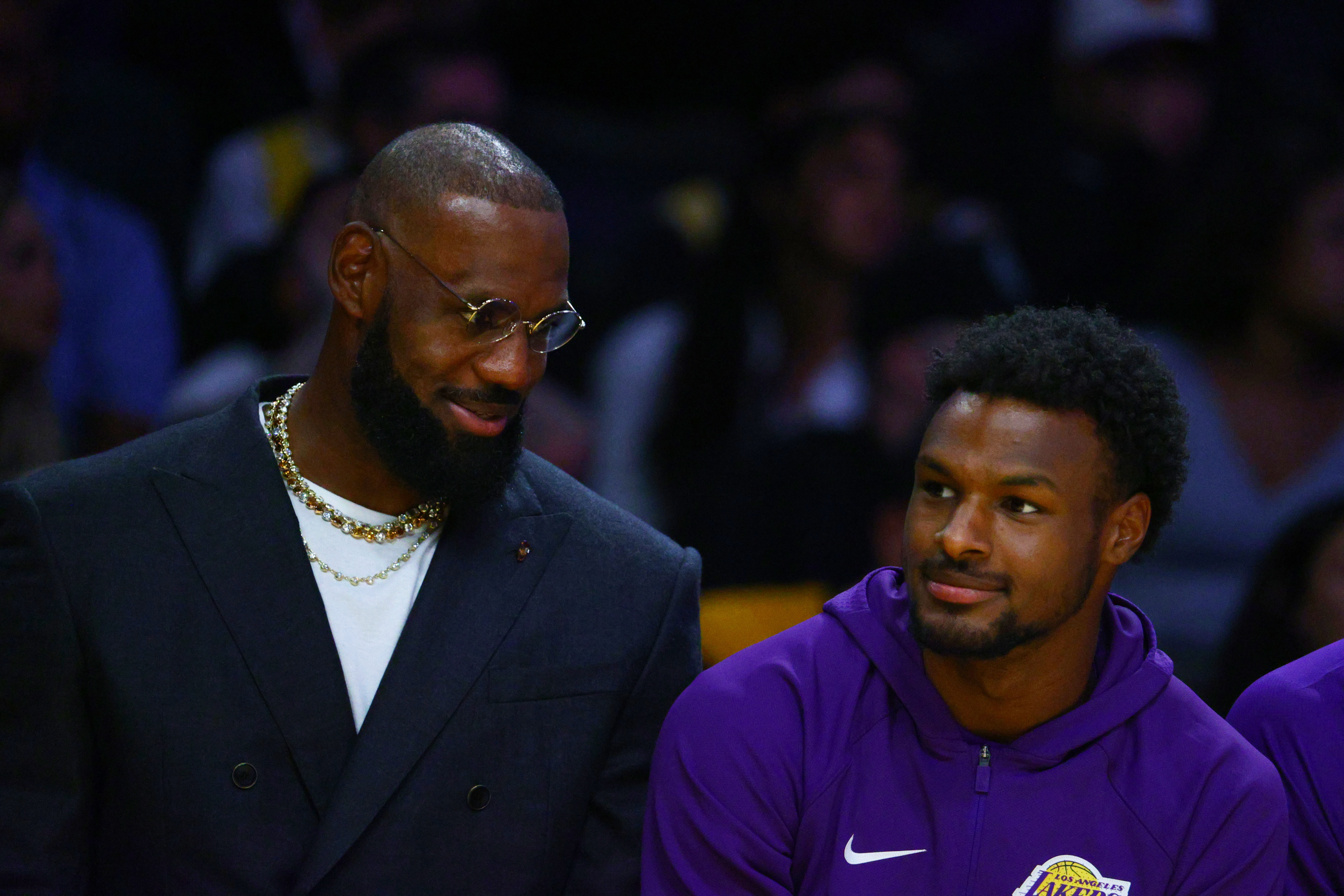 LeBron James begins his record 23rd NBA season in Lakers' starting lineup against Jazz
