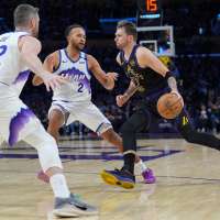 Jazz let opportunity slip as Doncic sparks Lakers win over Utah