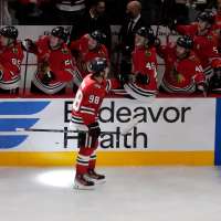 Connor Bedard playing starring role in surprising start for the Chicago Blackhawks