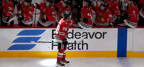 Connor Bedard playing starring role in surprising start for the Chicago Blackhawks