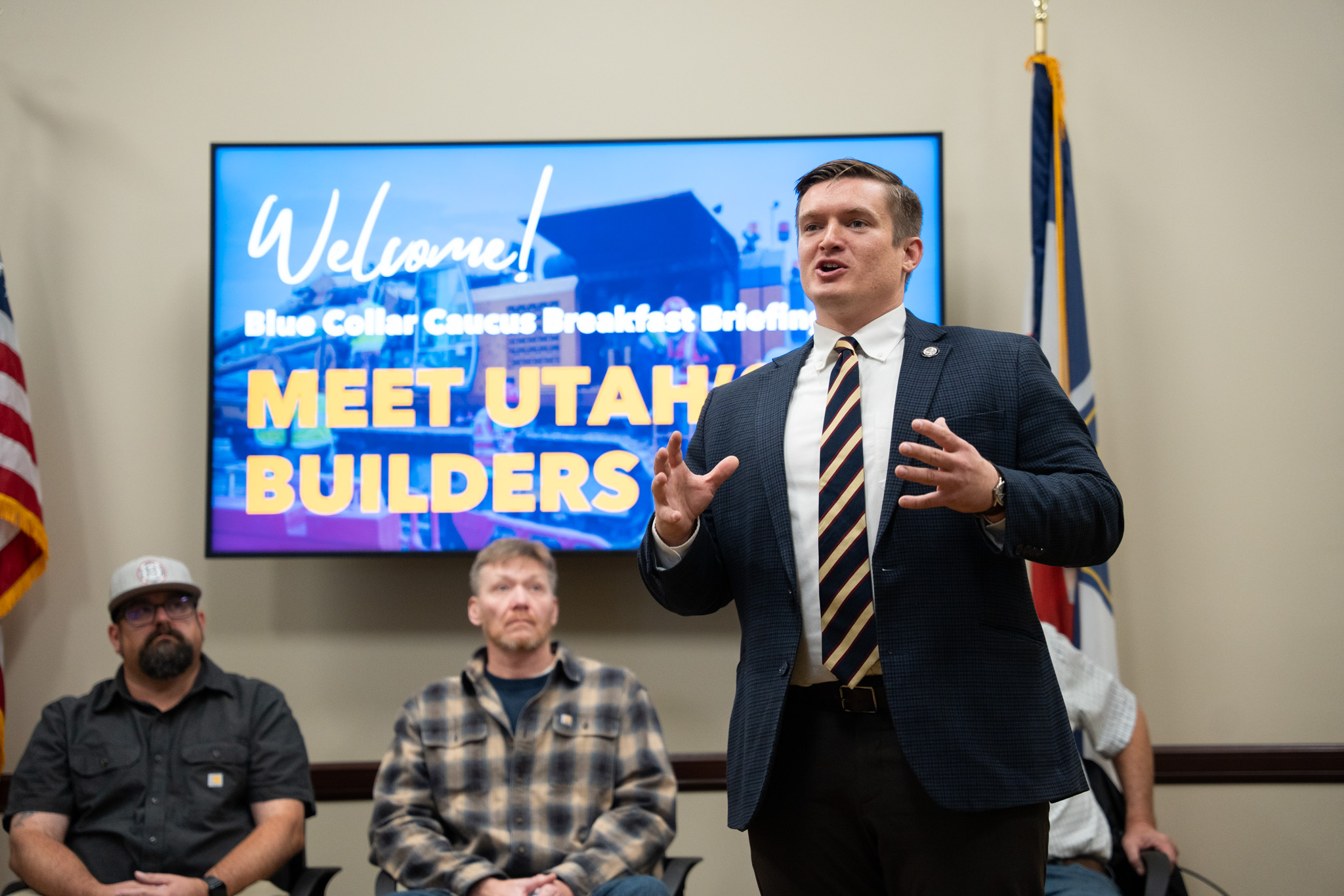 Rep. Tyler Clancy eyes area standard wage policies for public construction projects