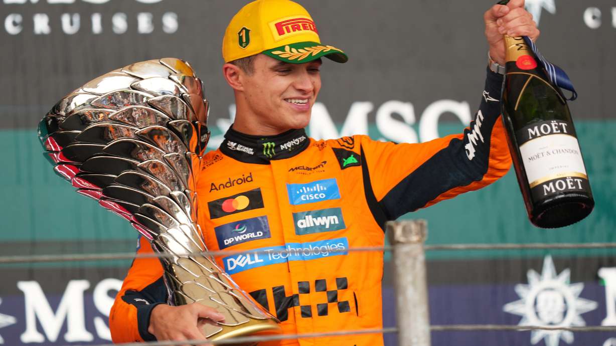 Lando Norris will tie McLaren record with 150th start at Las Vegas Grand Prix | KSL.com