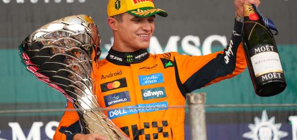 Lando Norris will tie McLaren record with 150th start at Las Vegas Grand Prix