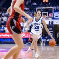 How BYU's Braeden Gunlock is adapting from small-town Montana to Big 12 women's basketball