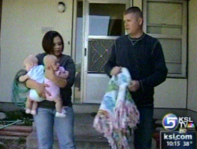 Formerly conjoined twins to celebrate Christmas without Dad