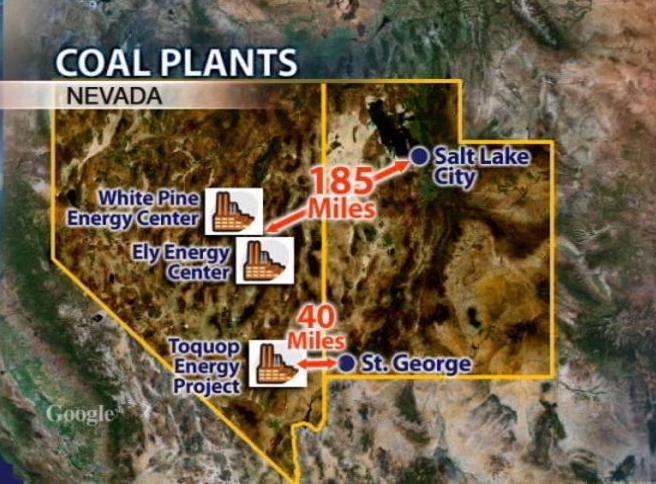 Some Utahns want to stop building of Nevada power plants