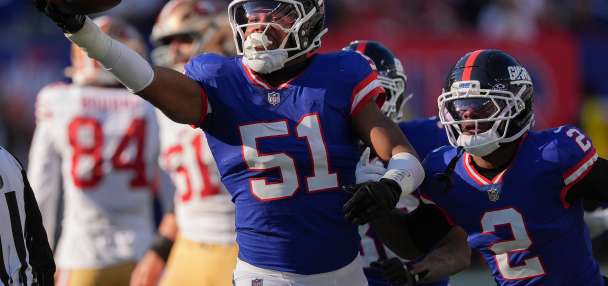 Giants' Abdul Carter is rushing to get past his public punishment