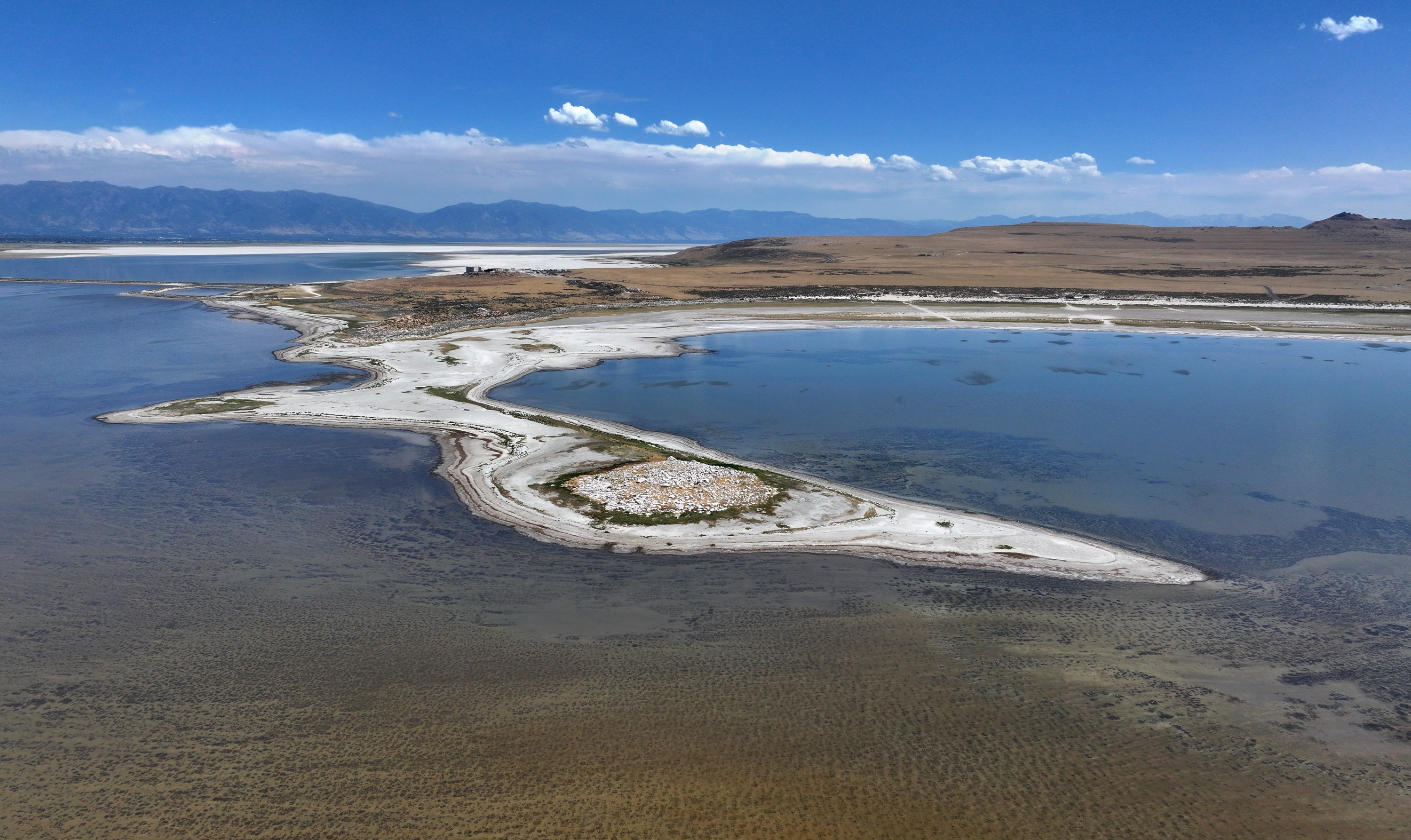 Great Salt Lake is rising again, but it's going to need a 'really big' winter to avoid concerns