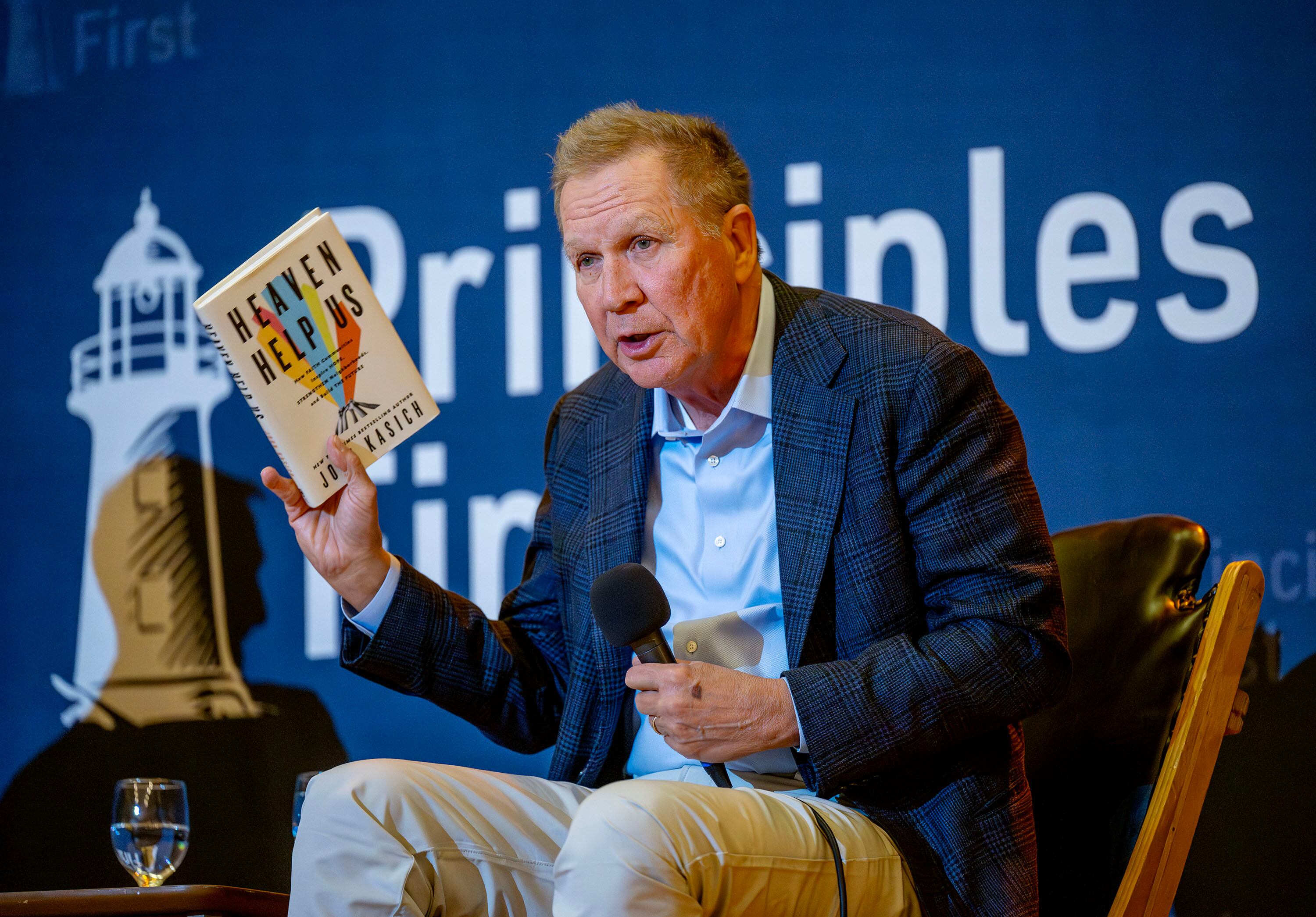 Former presidential candidate John Kasich calls for a moral reckoning