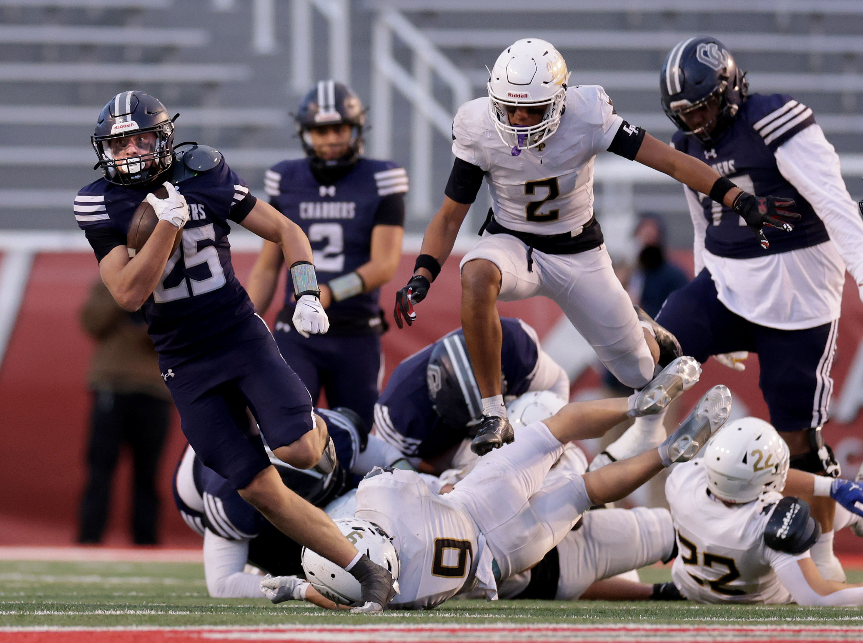 3-peat complete: Strong 2nd half lifts Corner Canyon over Lone Peak to win 6A title