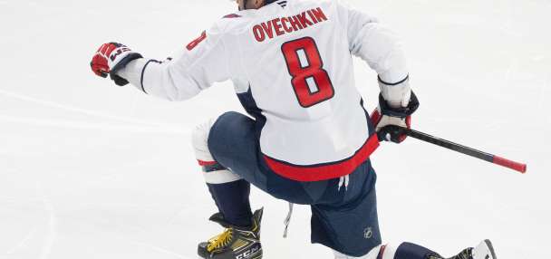 Ovechkin has 33rd hat trick and an assist in Montreal romp to move to No. 10 on points list