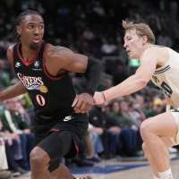 76ers' hard-working Tyrese Maxey joins exclusive fraternity with 54-point, nine-assist performance