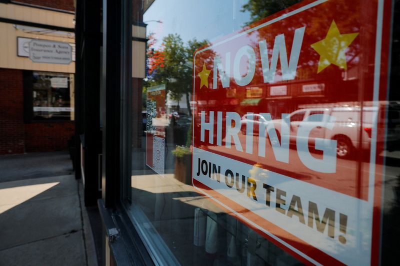 A new report said jobless claims have hit a three-year low, which economists say is consistent with a market stuck in a "holding pattern."