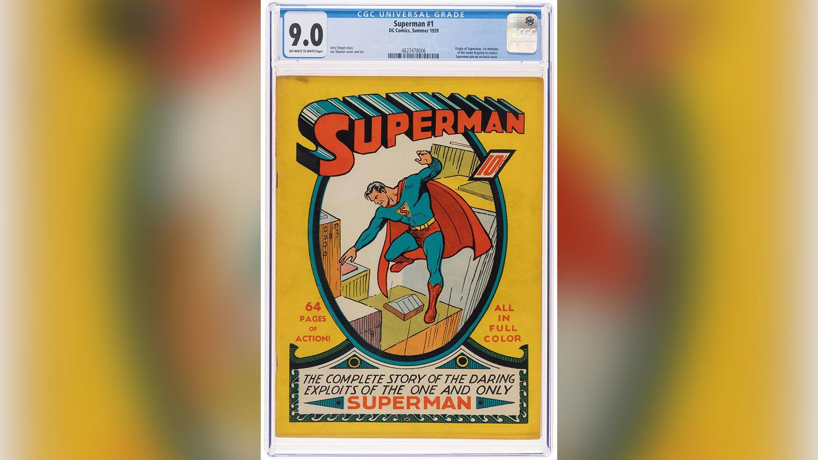 'Superman #1' copy found in attic becomes most expensive comic ever sold