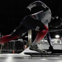 First skeleton test race on controversial new Olympic sliding track won by Weston