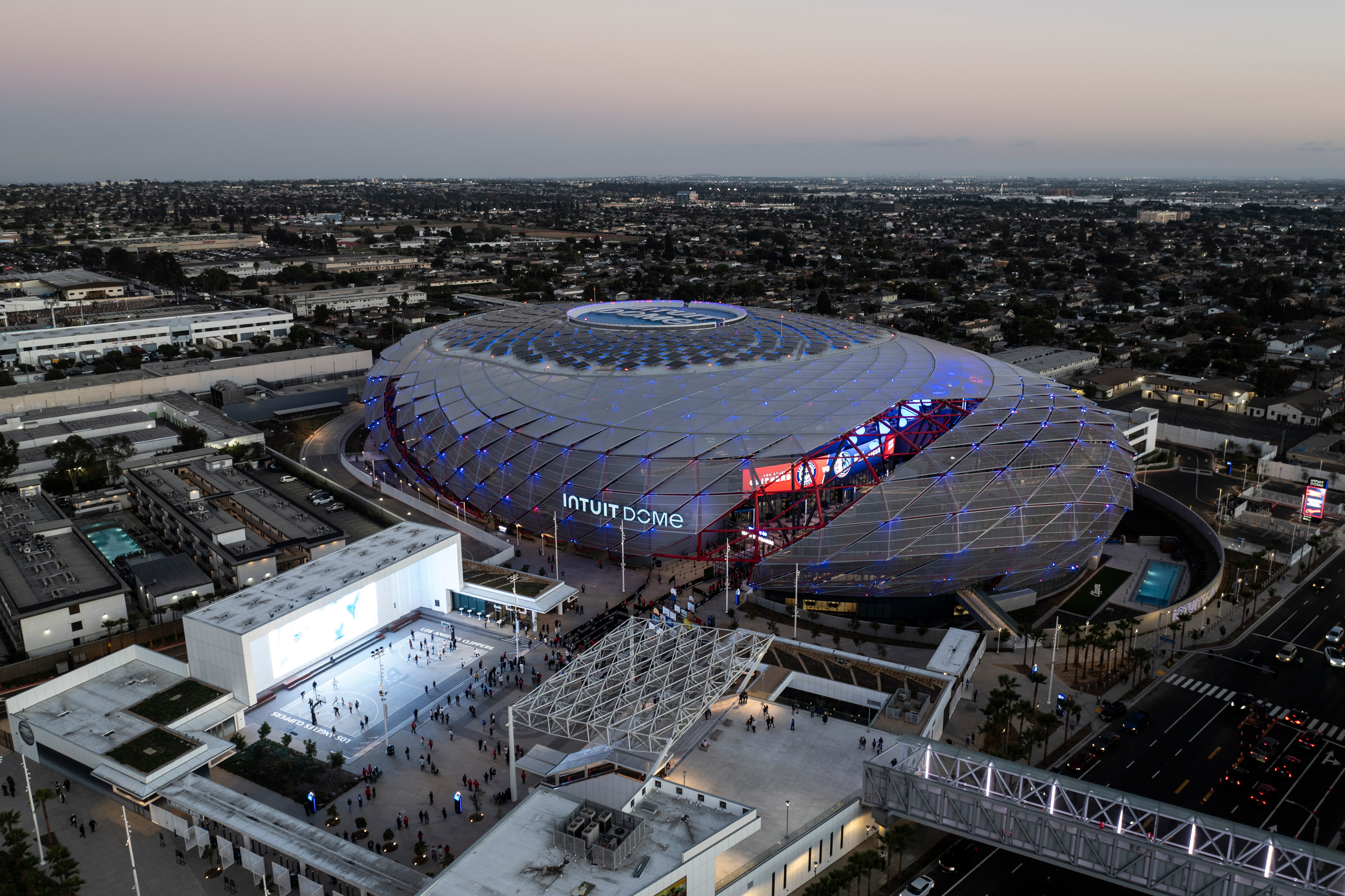 LA Olympics will keep 'Intuit' on Clippers arena as part of groundbreaking venue-naming deal