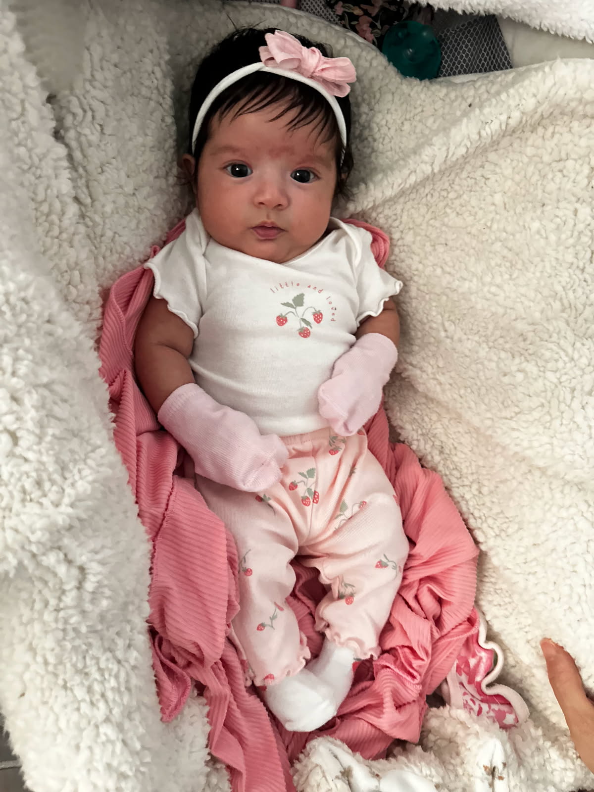 Angela Ibarra-Garcia's daughter, Daniela. Ibarra-Garcia was the first mother to undergo the new, minimally invasive, fetoscopic spina bifida repair in Utah.